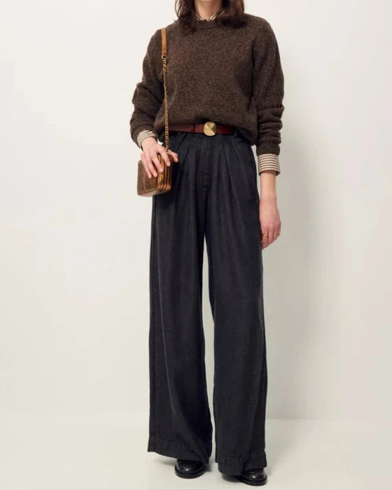 SESSUN // Pullover Silty Dark Stone