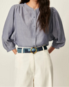 Sessun // Bluse A View Chambray Blue