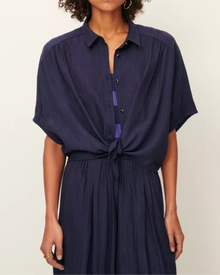  SESSUN  // Top Alfassa Bleu de Chine