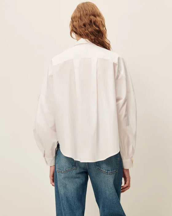 SESSUN // Bluse Balanca Optical White
