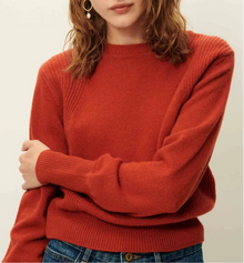 SESSUN // Pullover Baysilte Red Amarante