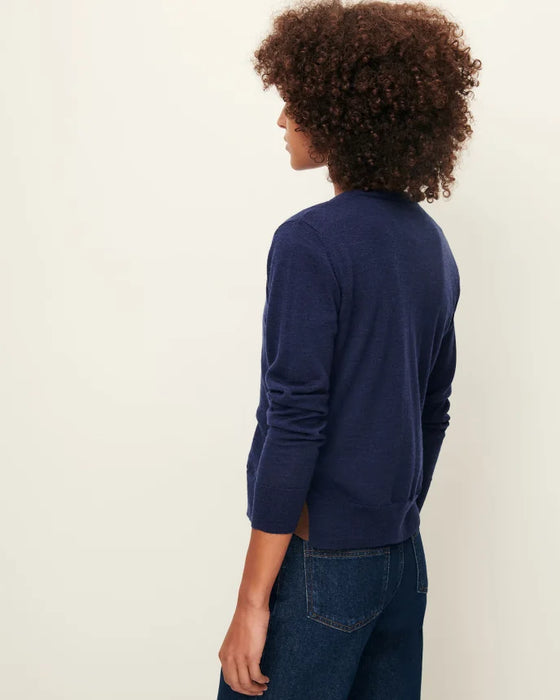 SESSUN  // Cardigan Diga Indigo Blue