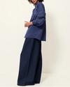 SESSUN // Hemd Fontania Blazer Blue