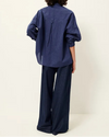 SESSUN // Hemd Fontania Blazer Blue