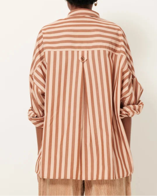 SESSUN // Hemd Fontania Toffee Blush