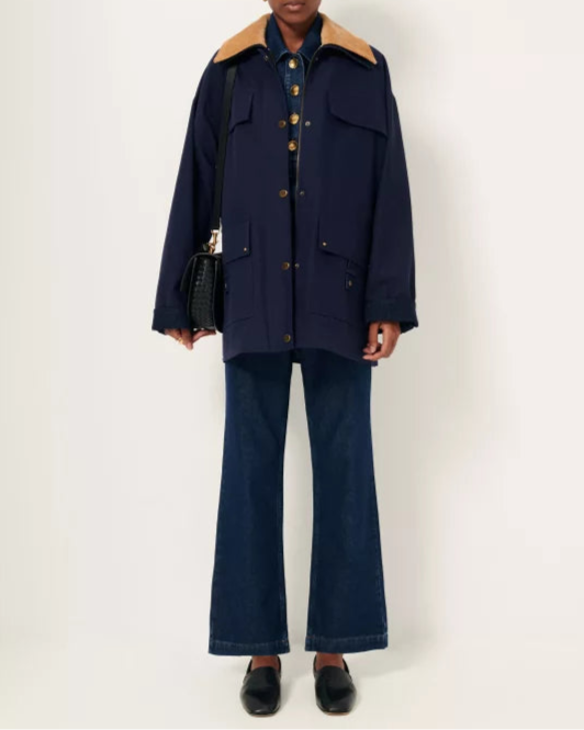 SESSUN // Jacke Workwear Hugues Ink Blue