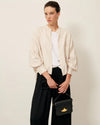 SESSUN // Hemd Cadaques Milkyblack