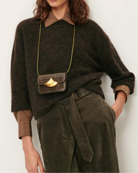 SESSUN // Pullover London Lichen-Mix