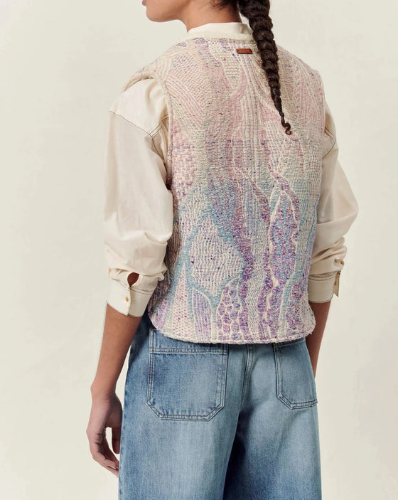 Sessun // Weste Agustino Orchid Mix