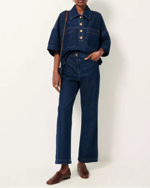  SESSUN // Jeanshemd Newport Bluenim