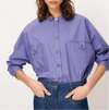 SESSUN // Bluse Orregia Majesty Blue