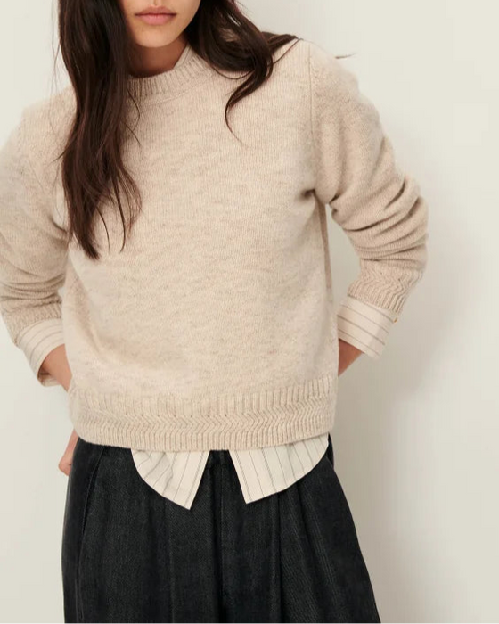 SESSUN // Pullover Silty Calcaire
