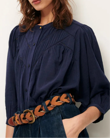  SESSUN // Bluse Savi Indigo
