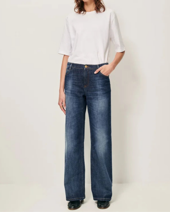 SESSUN  // Jeans Vega Flared Melody Blue