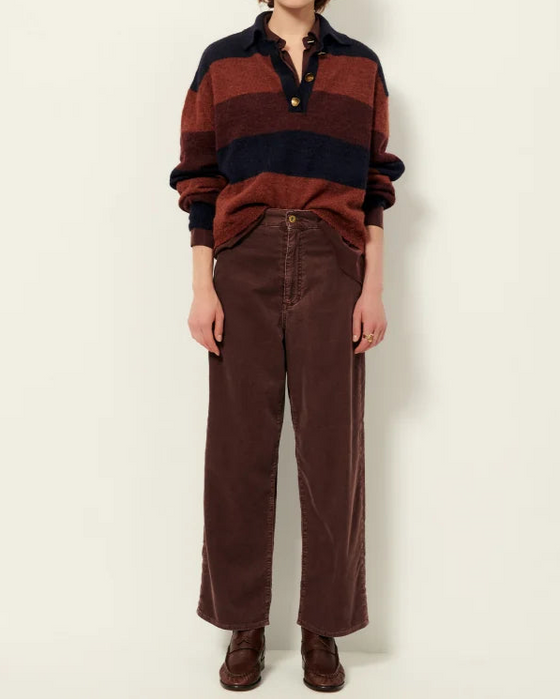 SESSUN // Pullover Cobby Polo Navyrust