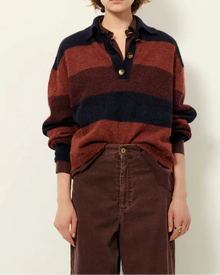  SESSUN // Pullover Cobby Polo Navyrust