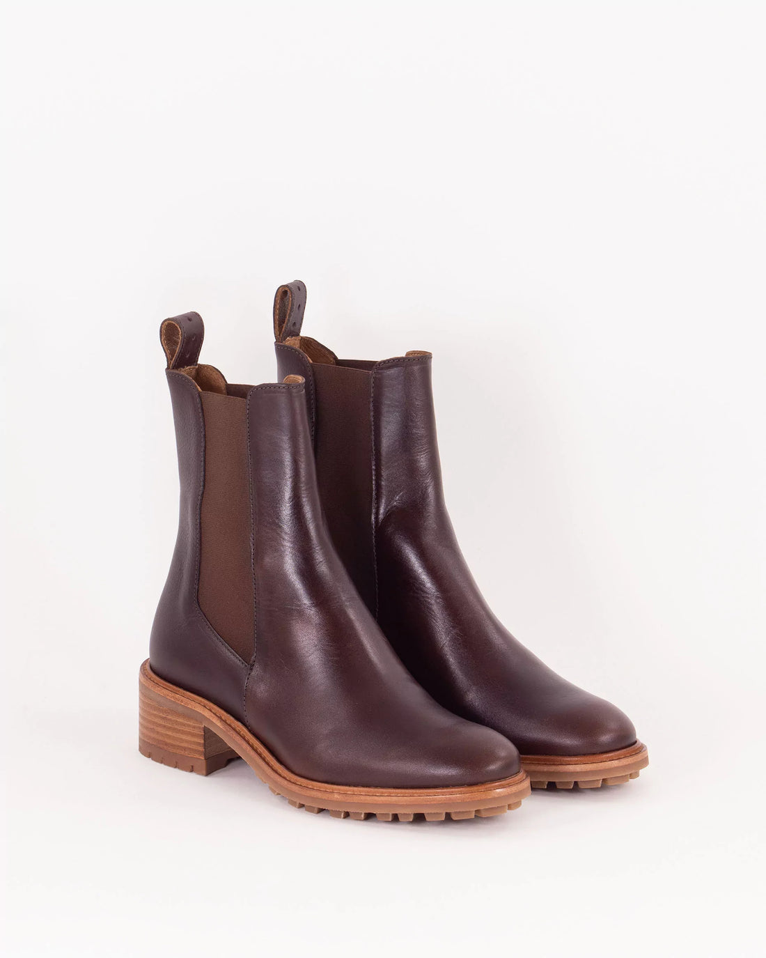  SESSUN // Stiefelette Pierce Brownwhisky