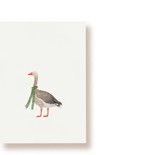  tucán y limón // Postkarte Gans mit Schal
