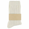 ESCUYER // Socken Cashmere Wolle Ecru