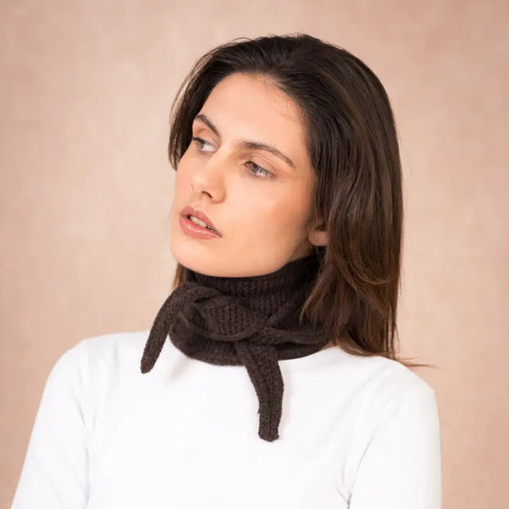 Calie Paris // Petite Echarpe Choco