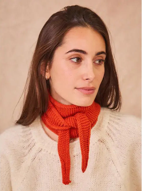 Calie Paris // Petite Echarpe Orange