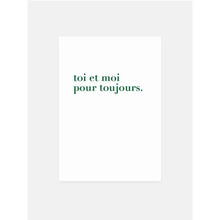 Melt Atelier // Postkarte toi et moi