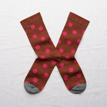  Bonne Maison // Chaussette Pois Sépia