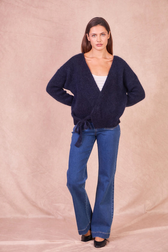 Calie Paris // Cache-Coeur Dark Blue