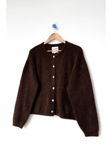  Le Bon Shoppe // Cardigan Leila Mohair Cocoa Bean