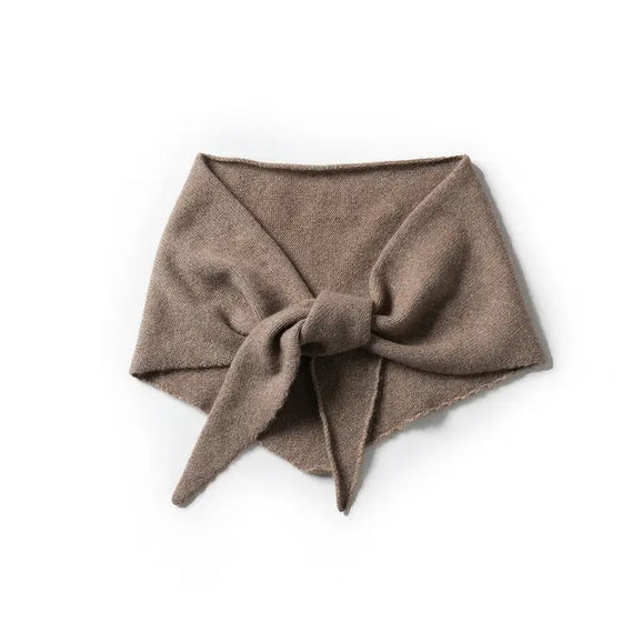 elenomad // Bandana 100% Cashmere Taupe