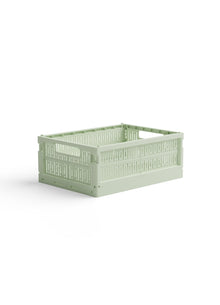  made crate // Klappkisten Midi Spring Green