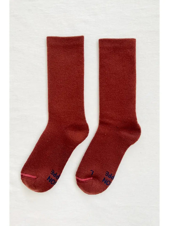 Le Bon Shoppe // Camper Socks Brick