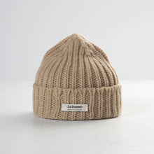  Le Bonnet // Beanie Logo Sand