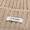 Le Bonnet // Beanie Logo Sand