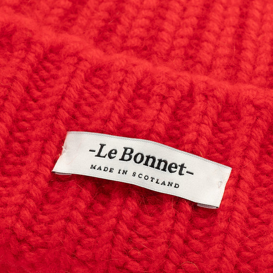 Le Bonnet // Beanie Logo Crimson