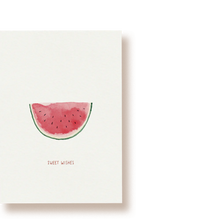  tucán y limón // Postkarte Melone