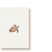  tucán y limón // Postkarte Schildkröte