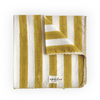 Apaches Collections // Servietten Bombay Rayures Anis