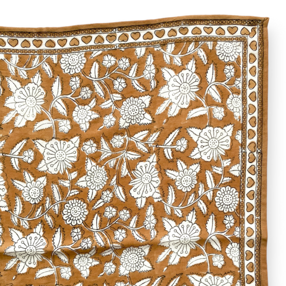 Apaches Collections // Schal Klein Manika Coeur Châtaigne