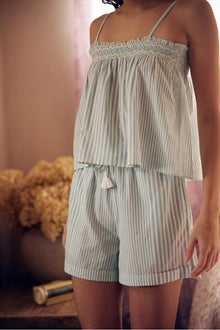  LOUISE MISHA // Pyjama-Set Minalou Blue Stripes