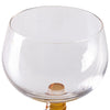 HKliving // Weinglas Swirl Low Ochre