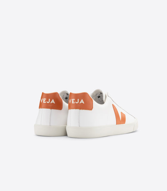 VEJA  // Sneaker Esplar Leather Extra White Pumpkin