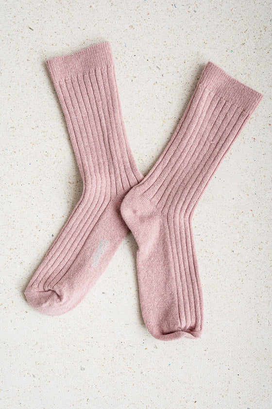 Collegien // Socken Chamois Vieux Rose