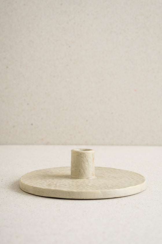 Tine K Home // Candle Holder Circle Clay 17cm